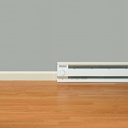 Cadet F Series Double Pole Built-In Baseboard Thermostat (Model: BTF2W, Part: 08734), 22 Amp, 120/208/240 Volt, White