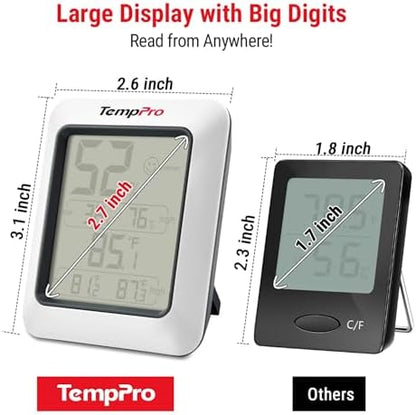 TempPro TempAir Digital Hygrometer Indoor Thermometer Humidity Monitor