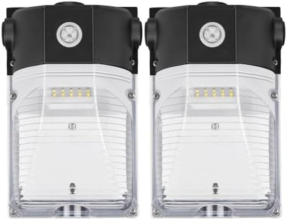 hykolity 30W LED Wall Pack Light with Dusk to Dawn Photocell, 3450LM 5000K
