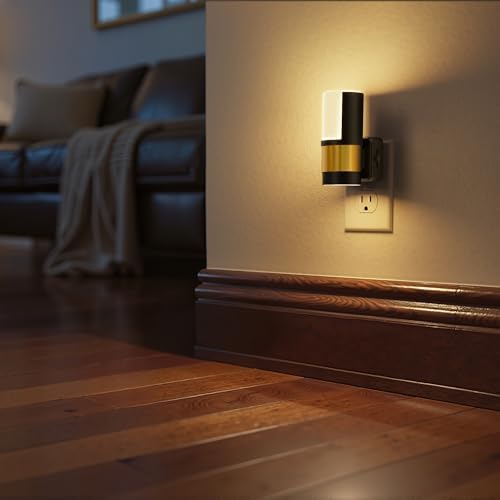 Briignite Night Lights Plug into Wall, 2 Pack Dimmable LED Night Light