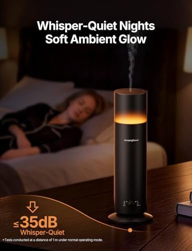 Waterless Essential Oil Diffuser with 5 x 20mL Hotel Scent Fragrance Oils