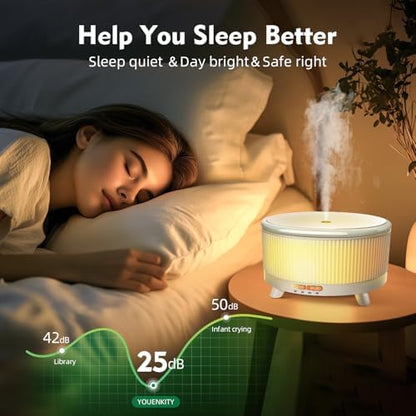 500ml Essential Oil Diffuser, Ultrasonic Aromatherapy Humidifier