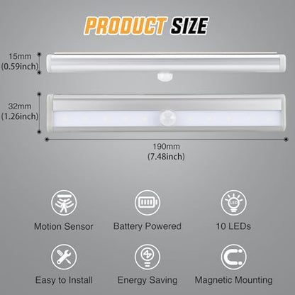 Nilight RV Step Lights 2PCS LED RV Exterior Lighting for Travel Camper