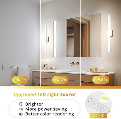 Combuh Lights for Bathroom Vanity Fixtures Above Mirror, Modern Wall Lamp