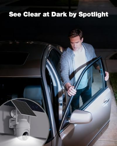 SEHMUA Solar Security Cameras Wireless Outdoor, No Subscription Required