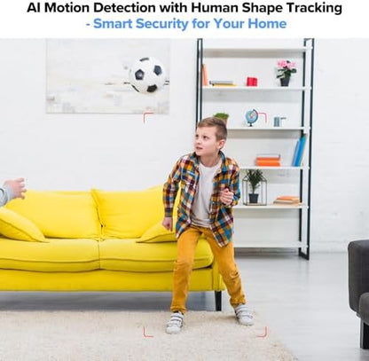 HiSpyCam Full HD 1080p WiFi Security Camera - Wireless Nanny Cam - Night Vision Indoor/Outdoor Use - Local/Cloud Storage