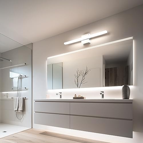 Combuh Lights for Bathroom Vanity Fixtures Above Mirror, Modern Wall Lamp