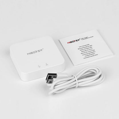 MiBOXER ZB-Box3 Multimode Gateway, Zigbee 3.0 + Bluetooth Mesh Hub, Upgraded from ZB-Box1, Tuya SmartLife App, Alexa, Google Assistant, USB Powered Smart Home Hub
