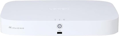 Lorex N843A82 4K 8-Channel 2TB Network Video Recorder (NVR) with Smart Motion Detection, Voice Control and Fusion Capabilities