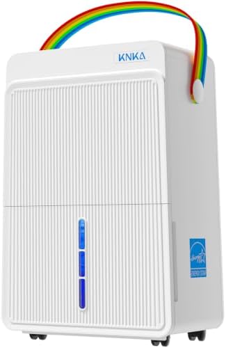 KNKA Energy Star 5500 Sq.Ft Dehumidifier for Basement, Max 80 Pint/Day
