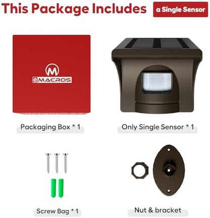 eMACROS Solar Sensor ONLY (Base Not Included) - Not for Pre-2022 Versions