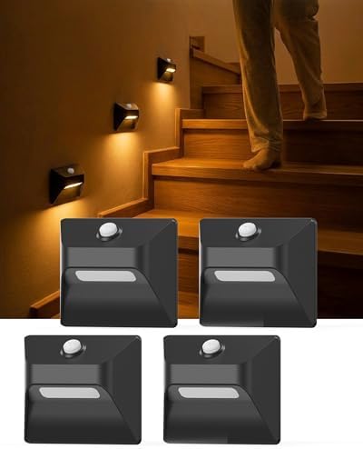 Motion Sensor Stair Lights, 365-Day Battery Life