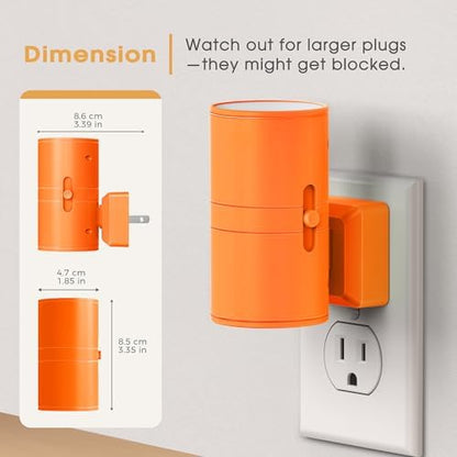 Briignite Night Lights Plug into Wall, Modern LED Night Light Plug in