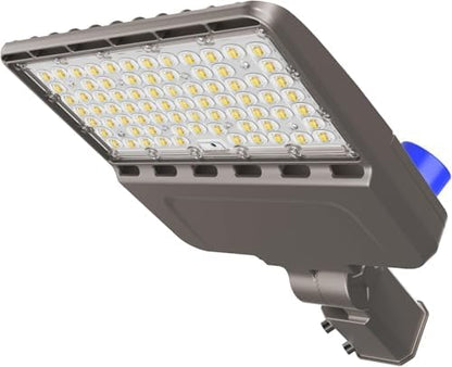 480V LED Parking Lot Light, 200W LED Shoebox Light AC 277-480V,UL & ETL, IP65 Waterproof Dusk to Dawn Parking Lot Light with Slip Mount, Outdoor Street Light for Parking Lot Sports Stadium