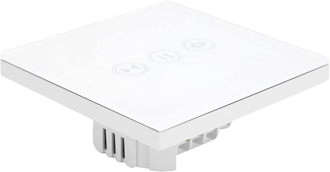 Smart Switch Wireless WiFi Remote Control Touch Power Distribution Device Compatible with Google Home IFTTT Roqi and iOS Siri 800W Capacity ABS Material Housing for Scene Control