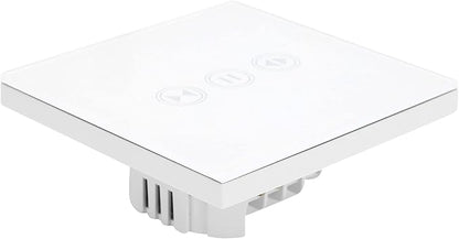 Smart Switch Wireless WiFi Remote Control Touch Power Distribution Device Compatible with Google Home IFTTT Roqi and iOS Siri 800W Capacity ABS Material Housing for Scene Control