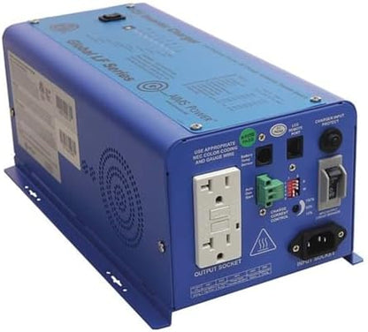 AIMS 600W 12V Pure Sine Inverter Charger w/Transfer Switch 120V ETL
