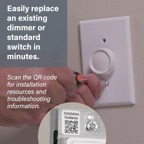 Legrand Radiant 150W LED Dimmer Light Switch 3-Way Rocker Brown 1 Pack