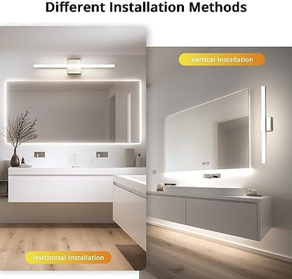 Combuh Lights for Bathroom Vanity Fixtures Above Mirror, Modern Wall Lamp