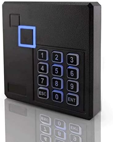 TCP/IP 2 Doors Access Control System Kits Metal Push Release Button Electromagnetic Lock RFID Keypad Reader Power Supply Box Cards/Key fobs (Phone APP remotely Open Door)