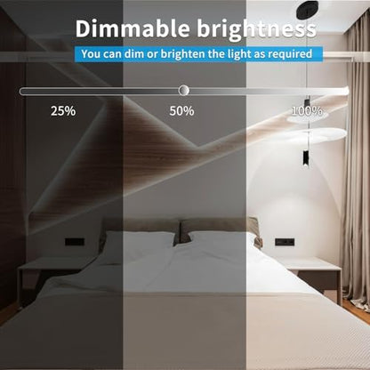 50FT COB LED Strip Lights White Dimmable DC 24V 6000K