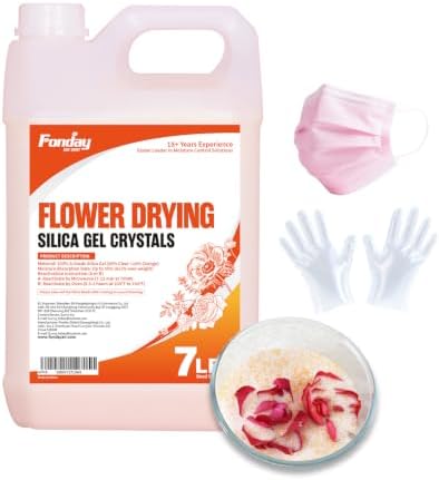 7LBS Fonday Silica Gel Flower Drying Crystals for Bouquet Preservation