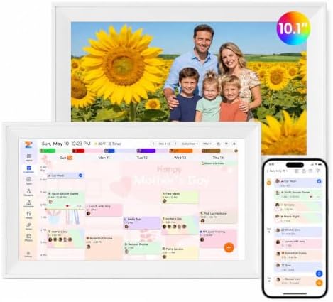Westsee 10.1" Digital Calendar, No Subscription Smart Family Planner