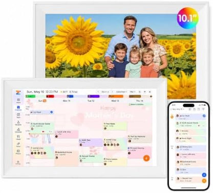 Westsee 10.1" Digital Calendar, No Subscription Smart Family Planner