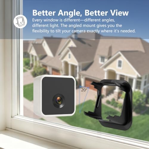 2K Wireless Window Cameras for Home Security, 6s Pre-Roll