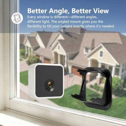 2K Wireless Window Cameras for Home Security, 6s Pre-Roll