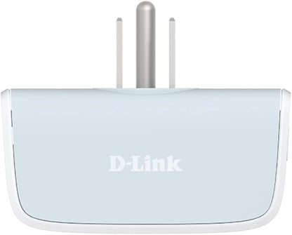D-Link PM-01M Wi-Fi Smart Plug, Aquila PRO AI & Matter Supported, Compact Design, 15A/1800W Max, Energy Monitoring, Easy Bluetooth Setup, Works with Alexa & Google Home, Flame-Retardant, UL Certified