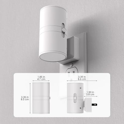 Briignite Night Lights Plug into Wall, Modern LED Night Light Plug in