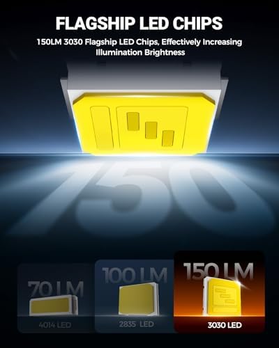 SEALIGHT 921 LED Bulb Reverse Light, W16W 906 912 921 Bulbs 600% Brighter Super Bright Reverse Light Bulb with Projector Replacement for T15 Backup Lights, 6000K White Pack of 2