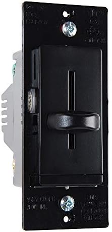 Legrand LS Series 450W LED Dimmer Light Switch Single Pole Black 1 Pack