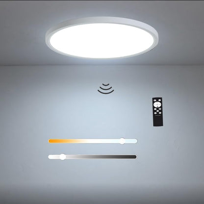 7 Inch Motion Sensor LED Ceiling Light, White