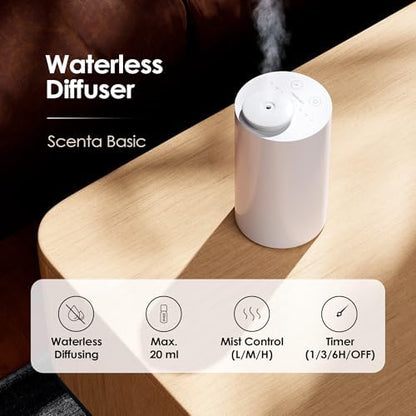 Airversa AN6 Waterless Diffuser for Essential Oil for Home, Room, Yogurt