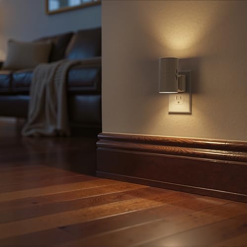 Briignite Night Lights Plug into Wall, Modern LED Night Light Plug in