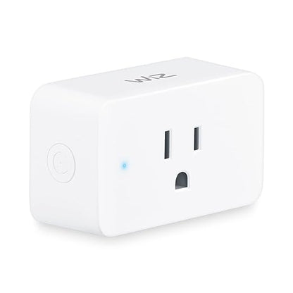WiZ Connected Smart Plug, Sunset to Sunrise Automation, Motion Detection, Control with Voice or App, Indoor Smart Plug Compatible with Alexa, Google Home and HomeKit, 4 Pack