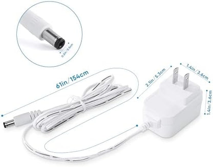 Litever Under Cabinet Lighting Plug in. 3 Light Bar Kit. Warm White 3000K.