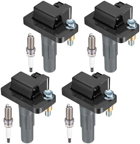BDFHYK Ignition Coil UF665 and Spark Plug 93893 for Subaru WRX STI 13-18