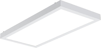 Metalux MMS Multi-Mount 1x2 LED Panel Ceiling Light with 5 CCT and Lumen Select, 0-10V Dimming, Surface Mount, Recessed, Suspended, Wall Mount, 90 CRI - 12MMS-L3C5-UNV