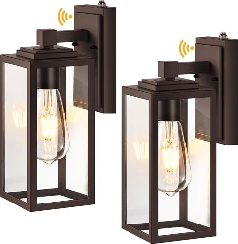 VIANIS Bronze Dusk to Dawn Outdoor Lights Wall Mount, Waterproof, Anti-Rust