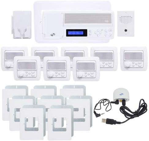 Intrasonic Retro Intercom System with Bluetooth Replaces M&S 4-Room (8 Room)
