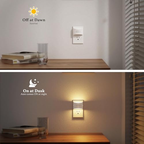 JandCase Motion Sensor Night Light, Night Lights Plug into Wall