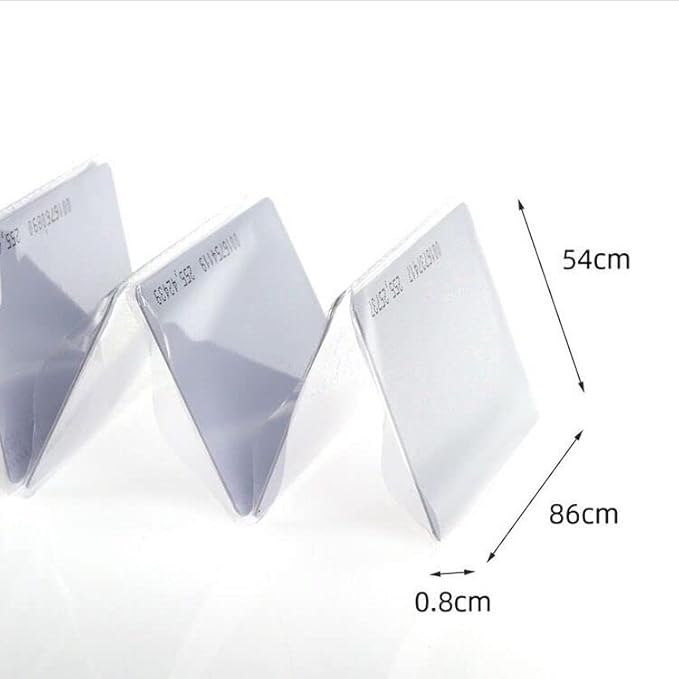 YARONGTECH RFID Card Proximity access control 125khz Blank 0.9mm Thin EM4100 Chip (pack of 100)