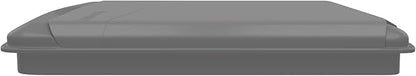 Rev-A-Shelf 35 Qt Under Sink Garbage Can Lid for Base Kitchen and Bathroom Cabinet, Replacement Plastic Trash Bin Lid Only, Silver, RV-35-LID-17-1
