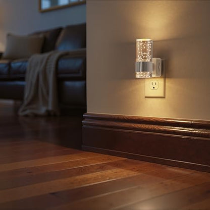 Briignite Night Light, 2 Pack Dimmable Night Lights Plug into Wall