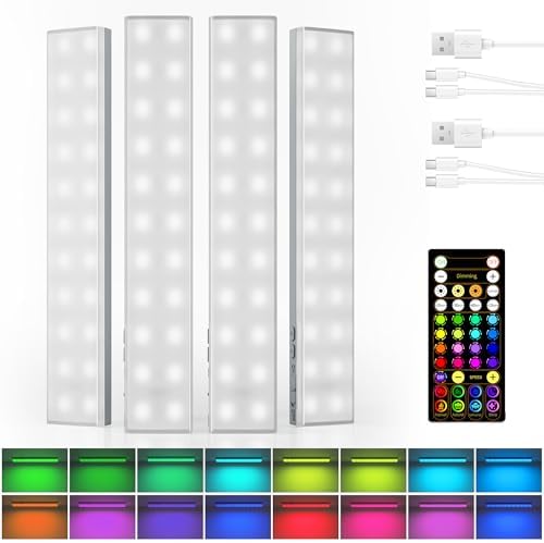 EZVALO 80RGB Under Cabinet Lighting, Shelf Lights, Led Light Bar