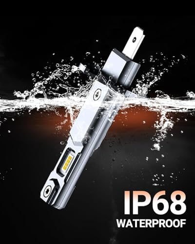 SEALIGHT H1 Fog Bulbs, 80,000LM Super Brighterness 1:1 Mini Size, 6500K Cool White Fog Lights, 3 Minutes Inatallation, Pack of 2