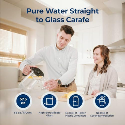 Bluevua RO100ROPOT Countertop Reverse Osmosis Water Filter System